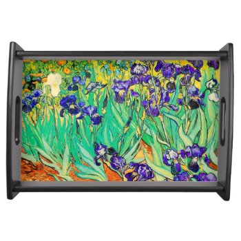 Pixdezines Van Gogh Iris/st. Remy Serving Tray by The_Masters at Zazzle