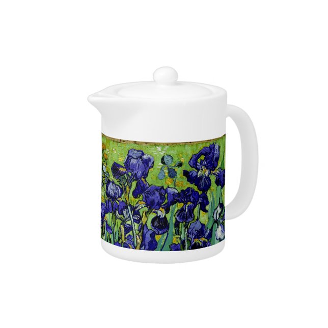 PixDezines van gogh iris/st. remy Teapot (Right)