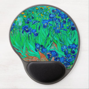 PixDezines van gogh irises/st. remy Gel Mouse Pad