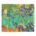Pixdezines Van Gogh Purple Iris/st. Remy Duvet Cover at Zazzle