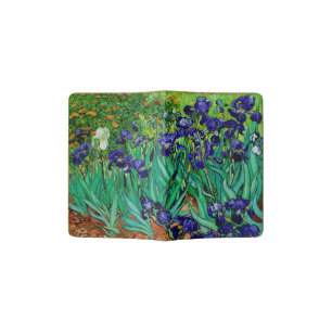 PixDezines van gogh purple iris/st. remy Passport Holder