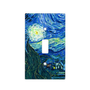 PixDezines van gogh starry night Light Switch Cover