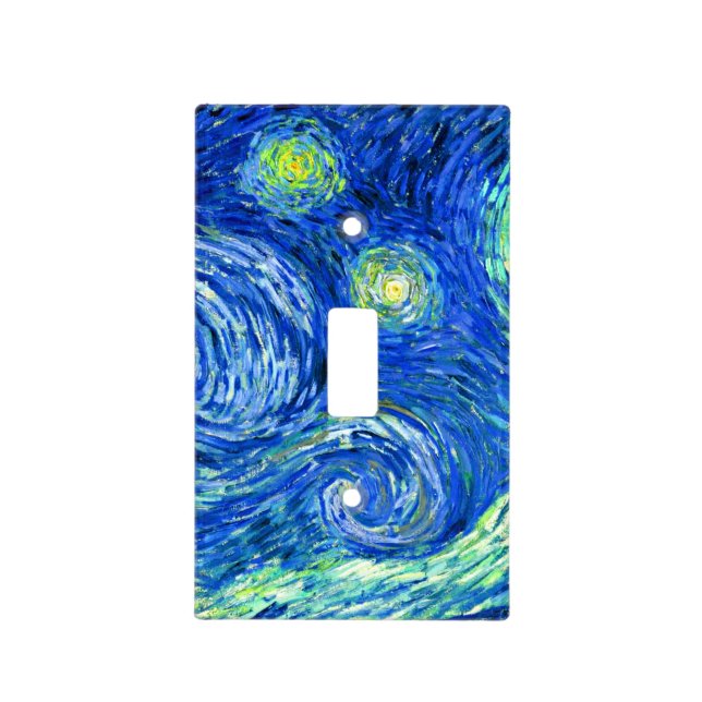 PixDezines van gogh starry night Light Switch Cover (Front)