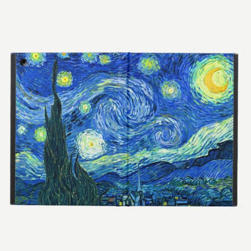 PixDezines Van Gogh Starry Night/St. Remy iPad Air Cover