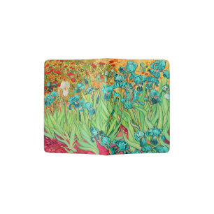 PixDezines van gogh teal iris/st. remy Passport Holder
