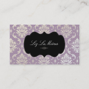 PixDezines Vendome Damask Business Card