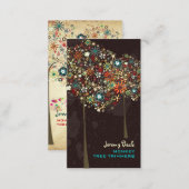 PixDezines Vintage Autumn Blooms/DIY color!! Business Card (Front/Back)