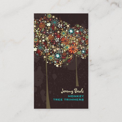 Customizable PixDezines Vintage Autumn Blooms/DIY color!! Business Card