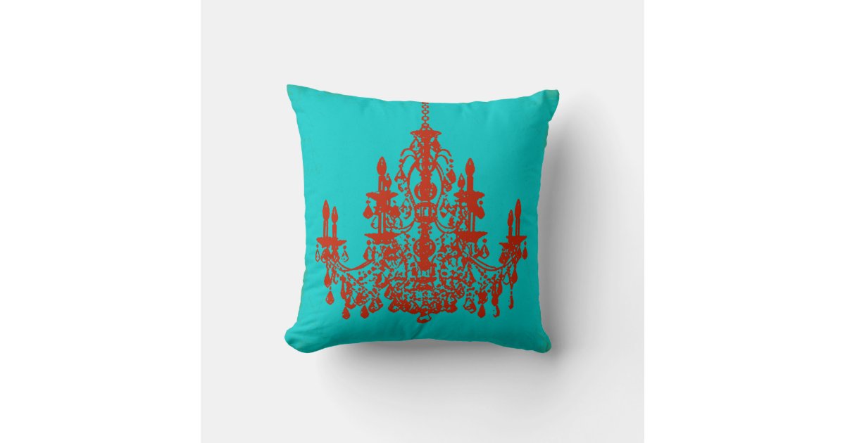 PixDezines vintage chandeliers/DIY background Throw Pillow Zazzle