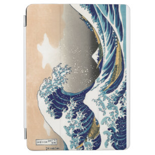 PixDezines Vintage, Great Wave, Hokusai 葛飾北斎の神奈川沖浪 iPad Air Cover