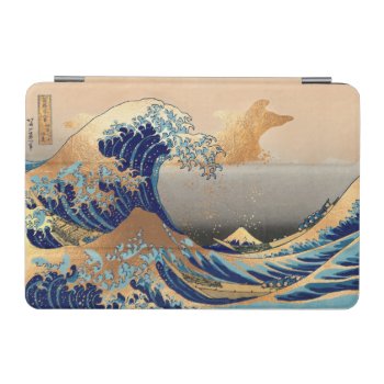 Pixdezines Vintage  Great Wave  Hokusai 葛飾北斎の神奈川沖浪 Ipad Mini Cover by The_Masters at Zazzle