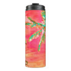 PixDezines Vintage Hawaiian Beach/Coral/Teal