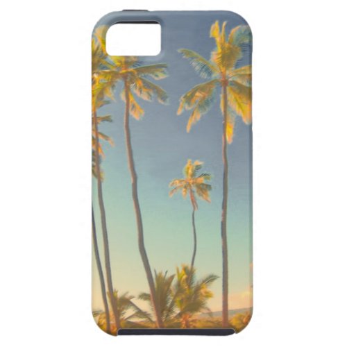 PixDezines vintage hawaiian beachhonaunaublue iPhone SE55s Case