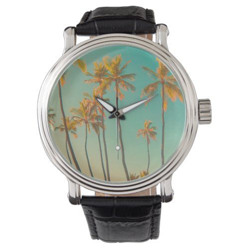 PixDezines vintage hawaiian beach Watch