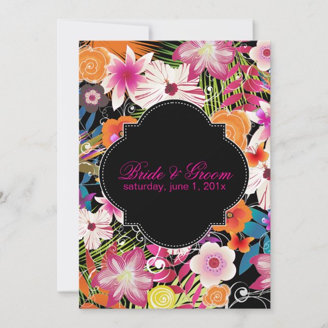 PixDezines wailea/diy background Invitation (Front)