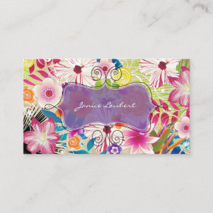 PixDezines wailea/vintage background Business Card