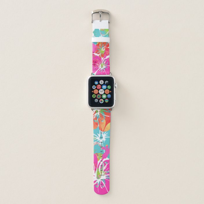 apple watch hibiscus