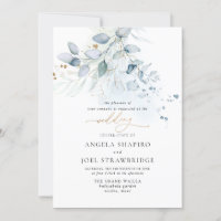 PixDezines Watercolor Dusty Blue Eucalyptus