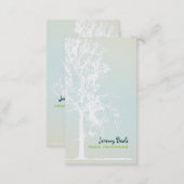 PixDezines white oak Tree Trimmers ♥♥♥♥ Business Card (Front/Back)