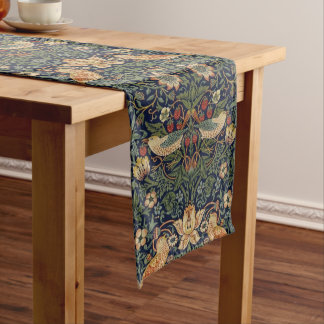 PixDezines William Morris Strawberry Thief Medium Table Runner