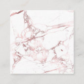 PixDezines Wishing Well/Marble/White+Rose Gold Enclosure Card (Back)