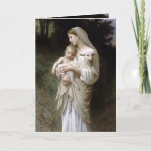 PixDezinves L'innocence by Bougeureau painting Card