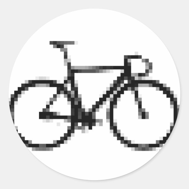 Pixed Gear Classic Round Sticker (Front)