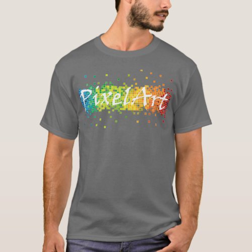 Pixel Art Colors T_Shirt