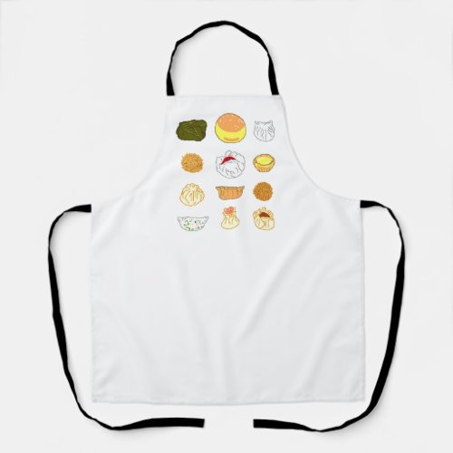 Pixel art Dim Sum Apron