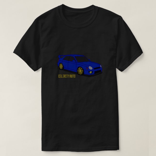 Pixel Art JDM Legend Bugeye Rally T-Shirt (Design Front)