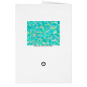 Pixel Art Multicolor Pattern Cards (Back)