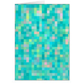 Pixel Art Multicolor Pattern Cards (Front)