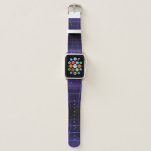 pixel art of 80s Retro sci-Fi background. Pixel ar Apple Watch Band