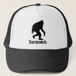 Pixel Art Sasquatch Trucker Hat