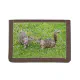 Pixel Art - Two Squirrels Trifold Wallet | Zazzle