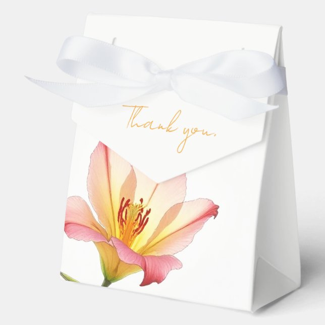 Pixel Bloom Trio  Favor Boxes (Front)