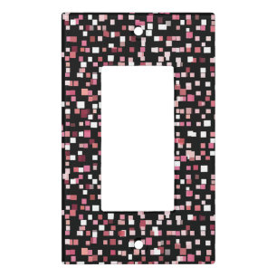 Pixel Blush Light Switch Cover