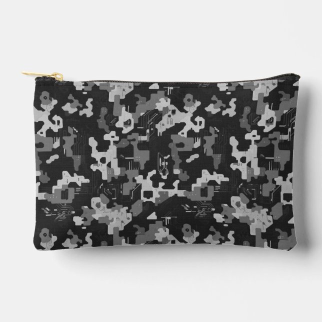 Pixel Camo Stealth Accessory Pouch (Front)