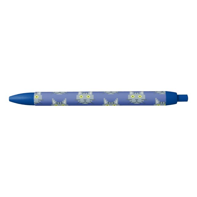 Pixel Cat Pattern Pen (Front)