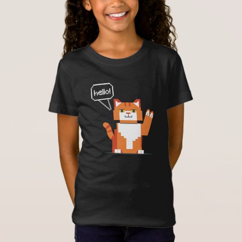 Pixel cat T_Shirt