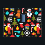 Pixel Christmas Holiday Postcard<br><div class="desc">-</div>
