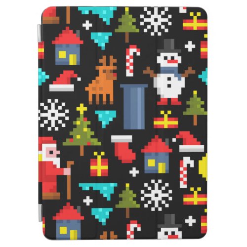 Pixel Christmas iPad Air Cover