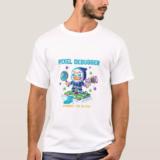 Pixel Debugger Shirt (Front)
