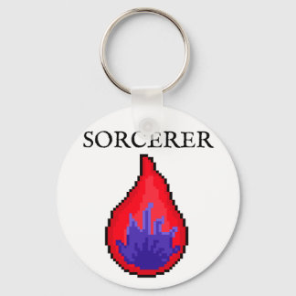Pixel D'n'D Class Sorcerer Keychain