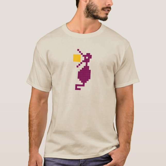 Pixel Dragon Lunchmeat T-Shirt (Front)