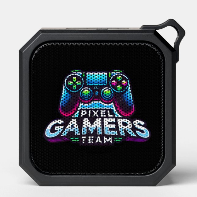 Pixel Gamers Team Bluetooth Speaker (Front)
