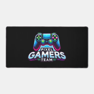 Pixel Gamers Team – Elite Gaming Desk Mat