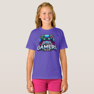 Pixel Gamers Team – Future Gamer Girl T-Shirt