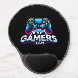 Pixel Gamers Team – Future Pro Gamer Gel Mouse Pad