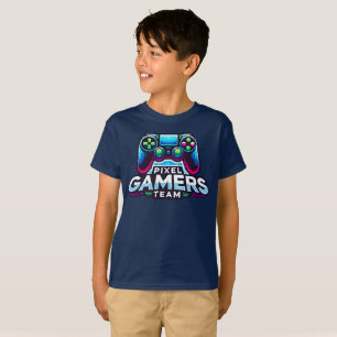 Pixel Gamers Team – Future Pro Gamer T-Shirt